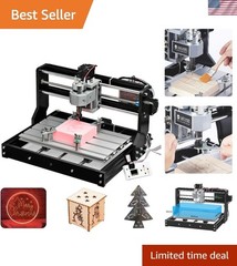 Versatile CNC 3018-PRO with GRBL Control – Perfect for Wood & Acrylic Projects