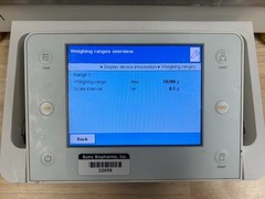 Sartorius Cubis MSA70201S-000-D0 balance scale 70.2kg x 0.1 g