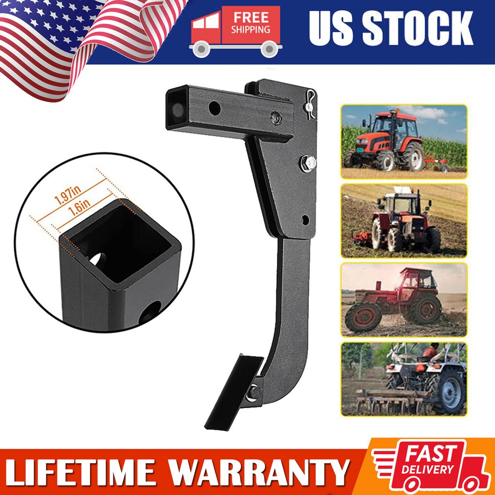 Hitch Lawn Mounted Ripper Middle Buster Plow For ATVs/UTVs Tractor & 2″ Receiver