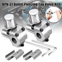 BPV31 Bullet Piercing Valve 2 Pack A/C Refrigeration Lines 5/16 – 3/8 – 1/4 NEW