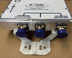 CSS ANTENNA MODEL DBC-7CAP DIPLEXER Combines 1710-2170 & 698-960 MHz – NEW