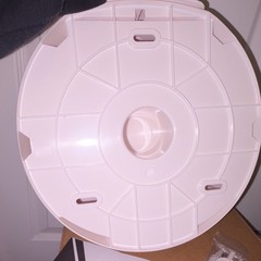 Alpine 9” Jumbo Roll Toilet Paper Tissue Dispenser Commercial White New