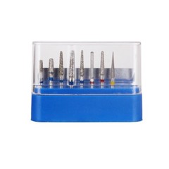 AZDENT Dental High Speed Diamond Burs Crown Preparation Molar Teeth Kit FG-113