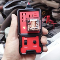 12V Automotive Relay Tester 4/5 Pin LED Car Diagnostic Relay Testing Tool