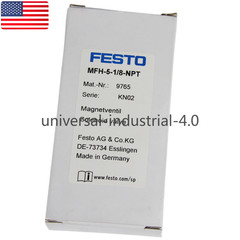 1Pc New FESTO MFH-5-1/8-NPT 9765 Solenoid Valve – US Stock