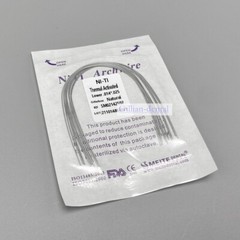 Dental Ortho Thermal Activated Arch Wire Rectangular Ovoid/Natural Form Wires
