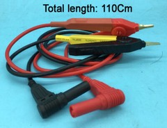 Four Wire (Kelvin) Test Clips Tweezers with BNC/banana plug for LCR Meters
