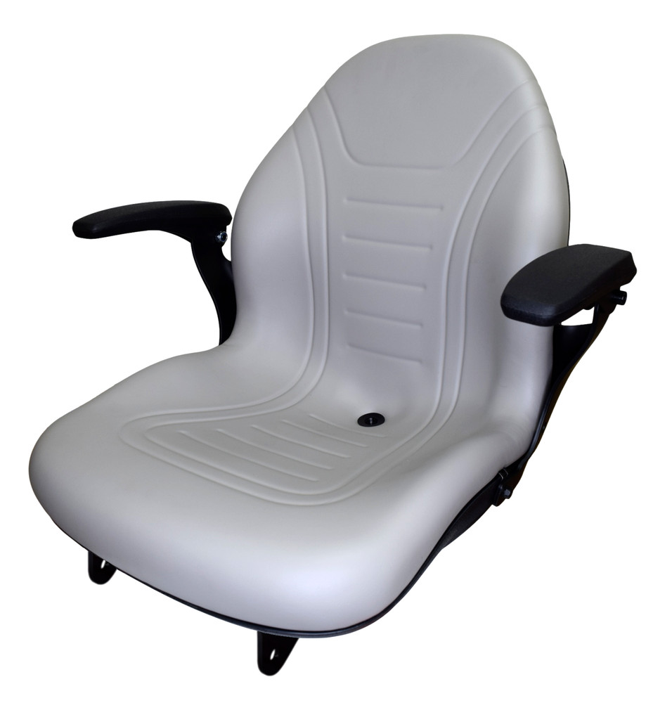 Ford New Holland Tractor Seat T1010 T1030 T1110 T1510 T1520 T1530 T2210 Gray