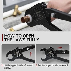 Angle Head F1807 PEX Pipe Crimping Tool for Copper Rings