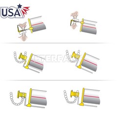 5PCs Dental X-Ray XCP-DS Fit Anterior/Bite wing/Posterior/Endodontic Arm Kit US
