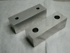 Gibraltar 6″ Wide x 2″ High x 2″ Thick, Flat/No Step Vise Jaw 1 Pair 428-1079