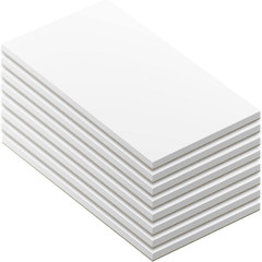 8 Pack 50 Sheets Note Pads Blank Scratch Pads for Office School, 3X6 Inch