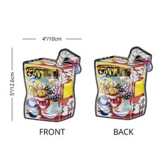 25 Sets Foil Mylar Bags Smell Proof Resealable Zip Seal Pouch 3.5g For Candy