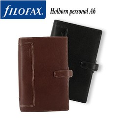 Filofax Personal Size Holborn Organiser Planner Diary Leather Black -025116 Gift