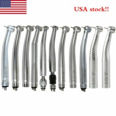 Dental High Speed Handpiece 2/4/6Holes E-generator LED /Fiber Optic /NoLED MD