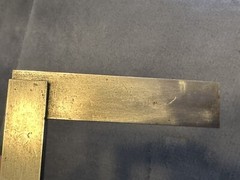 The L.S. Starrett Co. No. 20 Hardened Steel 3” -Square with Straight Edge!!!!
