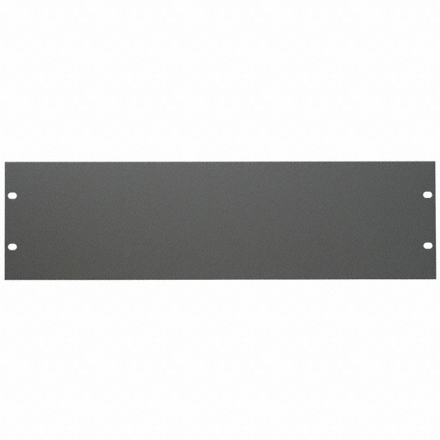 BUD Industries PA-1103-MG Aluminum Surface Shield Panel 19″ L x 5.25″ W x 0.13″
