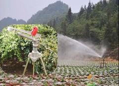 1- 1/2″ Large Area Water Irrigation Spray Tool Adjustable Impact Sprinkler Gun