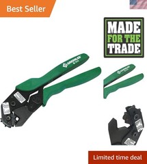 Compact Greenlee K111 1.4 lbs Crimping Tool with Textured Grip for Precision