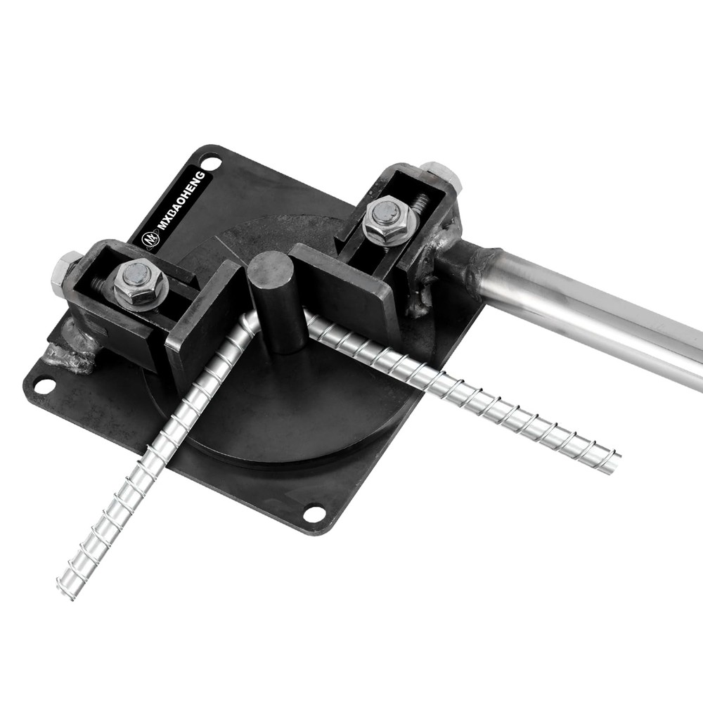 0.55 Manual Rebar Bender 200 Degrees Manual Rebar Bending Machine Metal Rod Bar