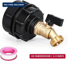 IBC Tote Adapter, 275-330 Gallon ibc tote fittings 2.36″ Fine Thread Tote Valve