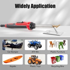 Plastic Welding Kit 110V/100W Plastic Welder for Automotive Bumper Repair,Pla…