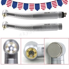 OLED+ 5 Light LED E-Generator Dental High Speed Fiber Optic Handpiece 2/4Hole