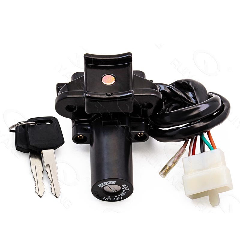 Ignition Key Switch Lock Set for Kawasaki Ninja ZX-7R Ninja ZX6R ZX600F ZZR600