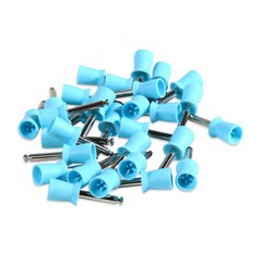 100X Dental Prophy Polishing Cups Latch Brushes for Contra Angle Handpiece MT