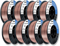 PGN Solid MIG Welding Wire – ER70S-6 .030 Inch – 10 Pound Spool – Mild Steel MIG