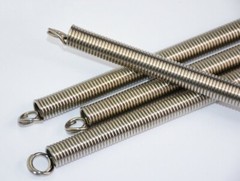 Stainless steel Extension spring with loop Wire dia 1.2-4mm OD 8-36mm Length 300