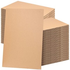 50 PCS 11×17 Inch Corrugated Cardboard Sheets 1/8 Thick Chipboard Insert Pads