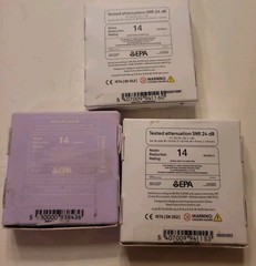 Lot Of 3- Loop QUIET 2 Ear Plugs Concerts High Fidelity Violet, Hush Blue, Mint