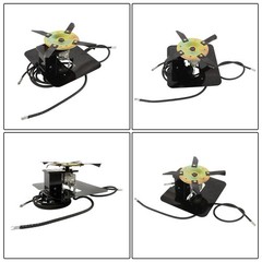 Hydraulic Grass Cutting Mower Attachment For 1-1.5ton Mini Excavator US