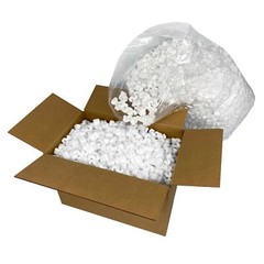 UBMOVE Packing Peanuts: White 3.5 Cubic feet Styrofoam Cushioning