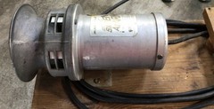 Archer 120 VAC SIREN ALARM No. 278-497 with Foot Pedal – Mounted on Wood – Works