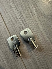 Replacement Keys for Weigh Safe Hitches/Locks H3611 SafeCo Brands 2-Keys