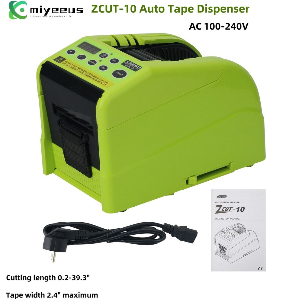 ZCUT-10 Auto Tape Dispenser Automatic Tap Cutter with Edge Folding 100-240V