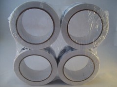 eBay Branded Logo Packing Tape 2″ x 75 Yds 4 Rolls NEW Black & White BOPP Strong