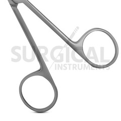 2 Iris Scissors 4.5″ Curved & Straight Surgical Dental Instruments