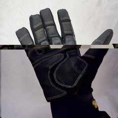 Youngstown Work Glove Waterproof Winter Plus Performance Insulated LG Black Grey