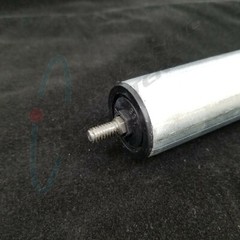 Galvanized Roller Tube 39.22″L x 1.4″W ABEC-1 5/16″ Hex x 3/8″ EXT M6x1 X1/2″