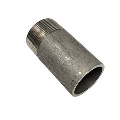 1 1/2 inch x 3 1/2 inch TOE Nipple Sch 40 304 Stainless Steel