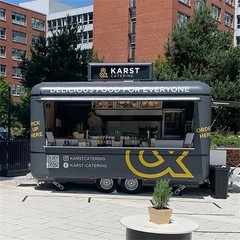 Commercial Food Van Concession Street Mobile Food Truck Cart Fast Food Trailer