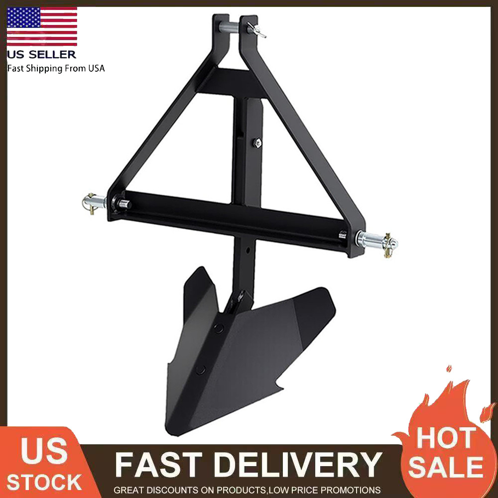 Middle Buster for Category 1, 3 Point Quick Hitch Tractors, Heavy Duty Steel