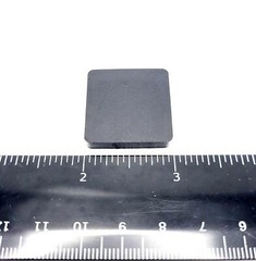 3/16″ Thick Stick on Rubber Feet 1″ Square Bumpers 3M Adhesive Back Pads 12 Pack