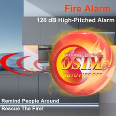 12 PACK Automatic Fire Ball Extinguisher With Bracket for ABCEF Type Fire