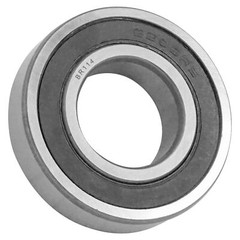 Caltric 6206-2RS 6206-2RDQE6 Ball Bearing Dual Sided Rubber Sealed 30x62x16