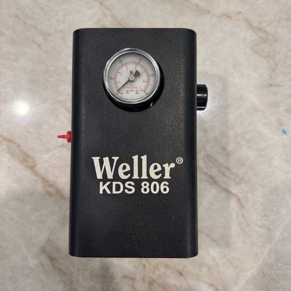 WELLER KDS 806 Foot Valve Dispenser W/Regulator & Gauge