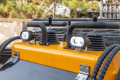 Pre-Sale Upgraded Mini Skid Steer Twin cylinder Tracked Loader 23HP Free Ship